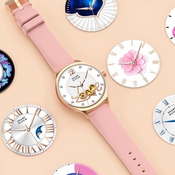 ЖЕНСКИЕ СМАРТ-ЧАСЫ С ФУНКЦИЕЙ РАЗГОВОРА, 2 РЕМЕШКА