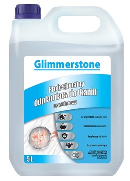 UNIWERSALNY ODPLAMIACZ W PŁYNIE BEZCHLOROWY NA PLAMY NA MOCNY BRUD 5L