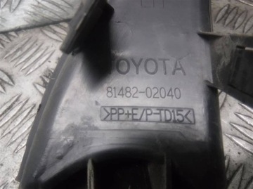 HALOGEN LEVÝ MŘÍŽKA KPL TOYOTA AURIS I