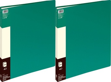 Album ofertowy Grand 9004A A4 40 koszulek zielony x2