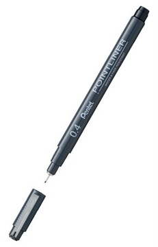 Cienkopis PENTEL POINTLINER 0,4mm - czarny