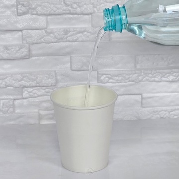 KUBKI PAPIEROWE DO KAWY/HERBATY NAPOJÓW GORĄCYCH/ZIMNYCH BIAŁE 300ML100SZT