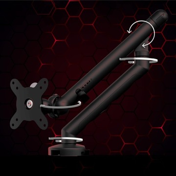 Uchwyt do monitora TV Warrior GU-100 regulowany max 35