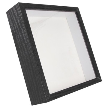 Czarna ramka na zdjęcia 3D A4