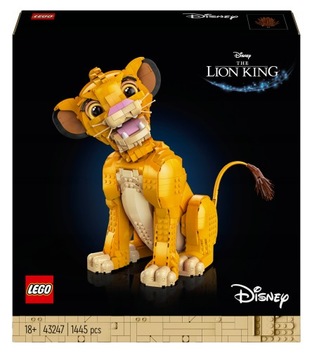 LEGO DISNEY KRÓL LEW - MŁODY SIMBA ZESTAW LEGO - 43247