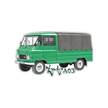 magnes na lodówkę samochód auto ŻUK A03