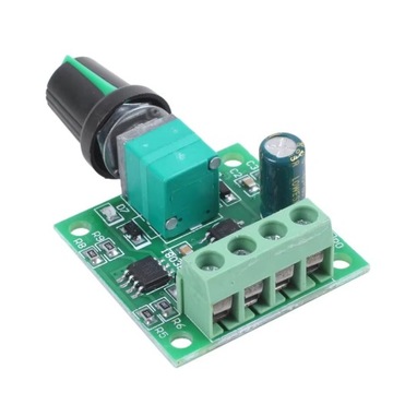 Regulator prędkości obrotów silnika PWM 1.8V-15V 2A
