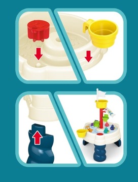 ПЕСОЧНИЦА С ВОДОЙ ДЛЯ ИГР НА ПИРАТСКОМ КОРАБЛЕ РЫБАЛКА МАТАДИ