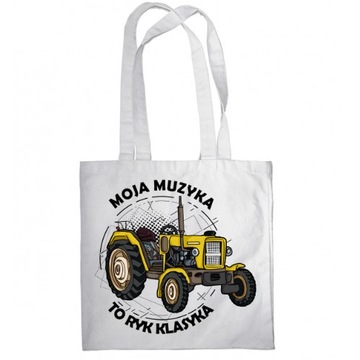 ХЛОПКОВЫЙ СУМОК ПОДАРОК ​​ТРАКТОР КЛАССИЧЕСКАЯ МУЗЫКА