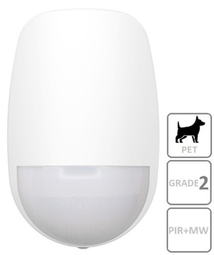 DS-PDD12-EG2 CZUJKA CZUJNIK RUCHU DETEKTOR ALARMOWY DUALNY PIR MW HIKVISION