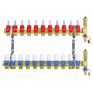 РАСПРЕДЕЛИТЕЛЬ НАПОЛЬНОГО ОТОПЛЕНИЯ 12