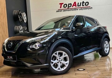 Nissan Juke II Crossover 1.0 DIG-T 114KM 2021 Nissan Juke gwarancja bezwypadkowy NAVI kamera AUTOMAT Benzyna