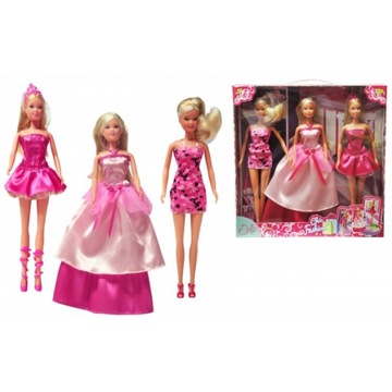 STEFFI DOLL, набор из 3-х кукол.