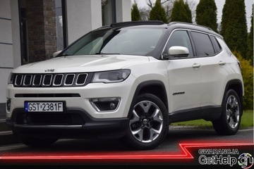 Jeep Compass II SUV 1.4 MultiAir 140KM 2017 Panorama, ACC, Kamera Cofania, Navi,El Klapa, Fotele Wentylowane, GWARANCJA
