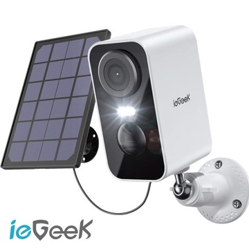 Zewnętrzna Kamera SOLARNA WiFi IP QHD 3Mpx 1296p