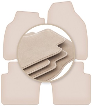 Velurové koberce 10 mm Premium pro: Honda Jazz II hatchback 2002-2008