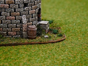 Cegiełki gipsowe odlew beczki forma 01S