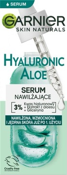 Набор Garnier Hyaluronic Aloe: увлажняющий гель-крем, сыворотка для лица + БЕСПЛАТНО