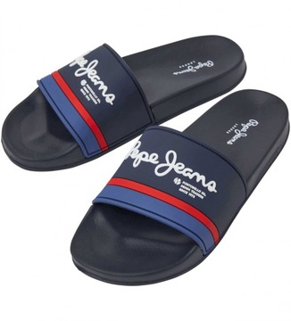 PEPE JEANS ORYGINALNE KLAPKI 45