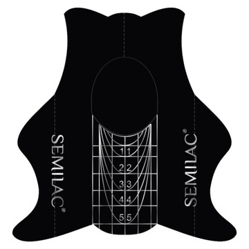 SEMILAC SZABLON SEMI HARDI SHAPER SLIM - 100 SZT.