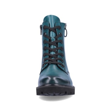 RIEKER - REMONTE damskie buty, botki blue D8671-12
