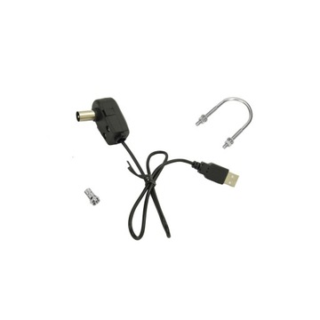 ТВ-антенна DVB-T2 без регулировки, внешняя, для ДОМА, кемпера, USB