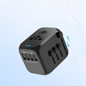 ДОРОЖНЫЙ АДАПТЕР БЛОК ПИТАНИЯ USB США Великобритания КИТАЙ ЕС PL
