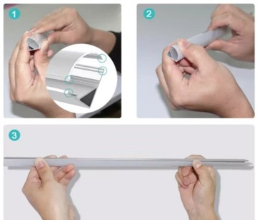 Светодиодный алюминиевый угловой профиль черный 2м + абажур