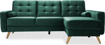 NAROŻNIK NAPPA 3FL ZIELONY SWEET SIT GALA