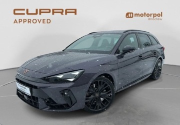 Cupra Leon II Sportstourer Facelifting 2.0 TSI 333KM 2025 Cupra Leon Sportstourer VZ BLACK, 4x4, ACC, Hak, GPS, DCC, SENNHEISER, Kam