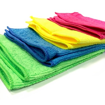 Mikrofibra Ściereczka Zestaw 4szt 30x30cm grubsze