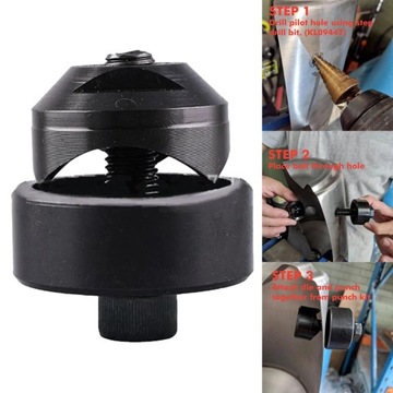 Пробойник для листового металла Прочный, простой в использовании пробойник для отверстий определенного диаметра.