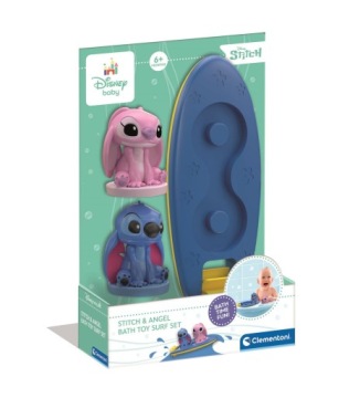Набір для купання з дошкою для серфінгу Stitch і Angel 17627 Clementoni