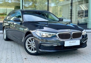 BMW Seria 5 G30-G31 Touring 520d 190KM 2019 BMW Seria 5 520d Vat Marza Skory Nawigacja Czujniki Kamera, zdjęcie 6