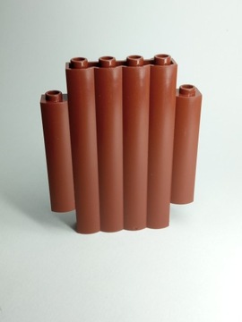 Lego 30140 Palisada ściana Panel reddish brown OLD