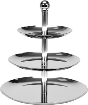 PATERA NA CIASTO OWOCE 26cm 3 POZIOMY STALOWA YATO