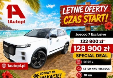 Jaecoo 7 1.6T 147KM 2025 Jaecoo 7 Jaecoo 7 1.6 Benzyna 147KM