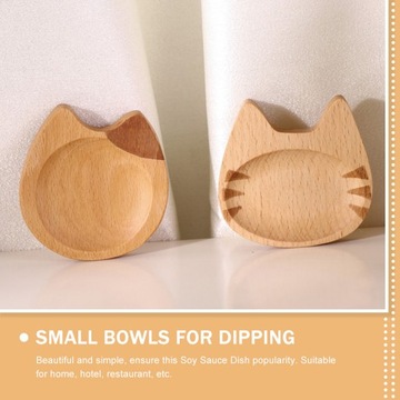 ЧАШКИ ДЛЯ КЕТЧУПА-СОУСОВ ДЕРЕВЯННАЯ ЗАКУСКА