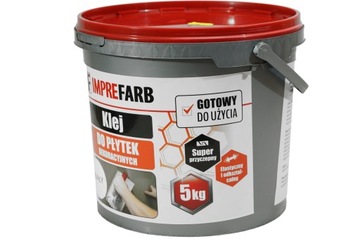 Клей для декоративной гипсовой плитки 5 кг IMPREFARB