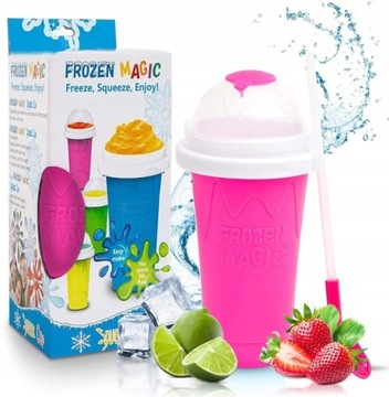 Kubek do Robienia Lodów Granity Sorbetów Slushy Koktajli Mrożonych kolory