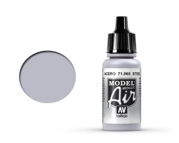 Farba do aerografu Vallejo Air 71065 Steel 18ml 24H
