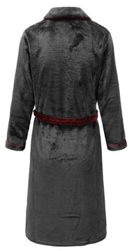 ТЕПЛЫЙ БАННЫЙ ХАЛАТ ROGER L ТОЛСТЫЙ, СУПЕР МЯГКИЙ