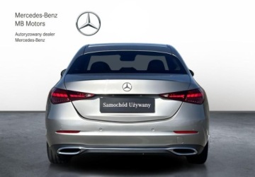 Mercedes Klasa C W206 Limuzyna 1.5 180 170KM 2021 Mercedes-Benz Klasa C SalonPL 9G Avantgarde Kamera LED Ambiente Podgrzewan, zdjęcie 3