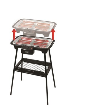 ЭЛЕКТРИЧЕСКИЙ БАЛКОННЫЙ ГРИЛЬ ДЛЯ БАЛКОНА 2400ВТ ADLER