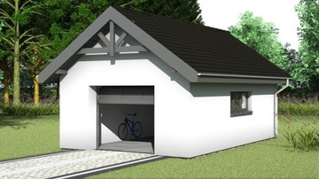 PROJEKT BUDYNKU GOSPODARCZEGO G0