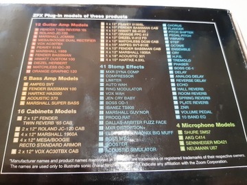 Интерфейс записи гитары Zoom C5.1t ZFX ЗАПИСЫВАЮЩИЙ ПЕРЕДАЧА