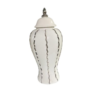Ceramiczny dekoracyjny wazon na słój świątynn