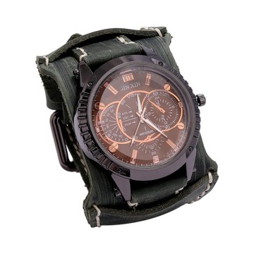 Mężczyźni Zegarek na rękę Męski zegarek na rękę Męski Trendy Szeroka opaska Wszechstronny Punk Green
