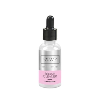 PŁYN DO CZYSZCZENIA PĘDZLI DO ŻELI Brush Cleaner Mistero Milano 30ml 3665