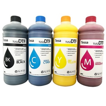 TUSZ TESSA DO DTF 1 LITR MAGENTA Czerwony 1000 ml